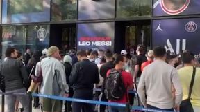 Leo Messi rozkochał kibiców PSG. Ogromne kolejki przed sklepem klubowym!