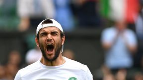 Berrettini skomentował zwycięstwo z Hurkaczem. "To było zbyt górnolotne marzenie"