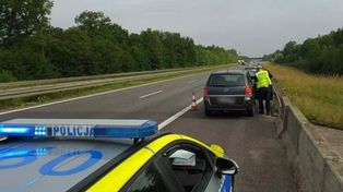 Pijany kierowca z Ukrainy jechał zygzakiem autostradą A4. Został ujęty dzięki reakcji innego uczestnika ruchu