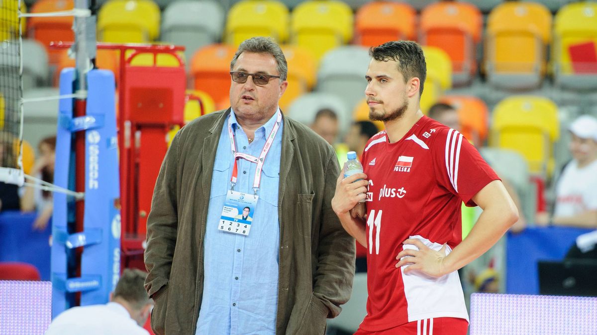 Zdjęcie okładkowe artykułu: Newspix /  / Na zdjęciu: Wojciech Drzyzga wraz ze swoim synem Fabianem, rozgrywającym reprezentacji Polski
