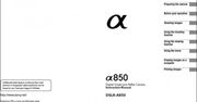 Wyciek dokumentacji nowej Sony Alfa A850