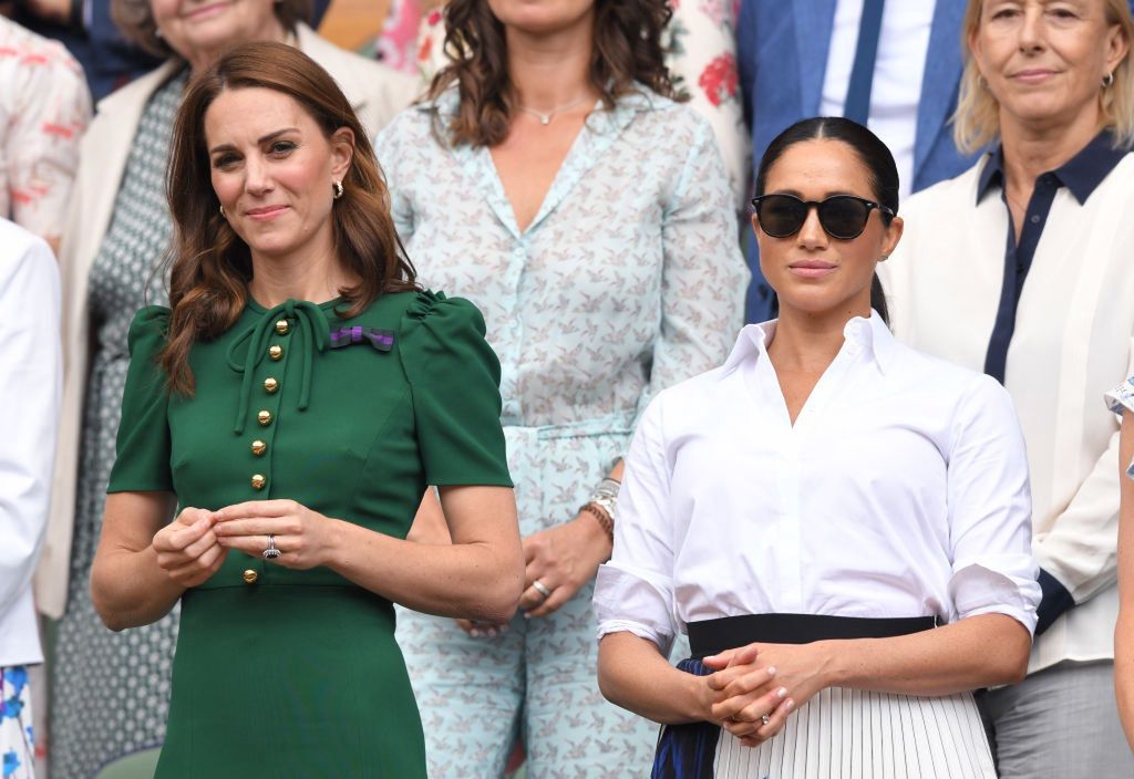 Kate i Meghan na Wimbledonie