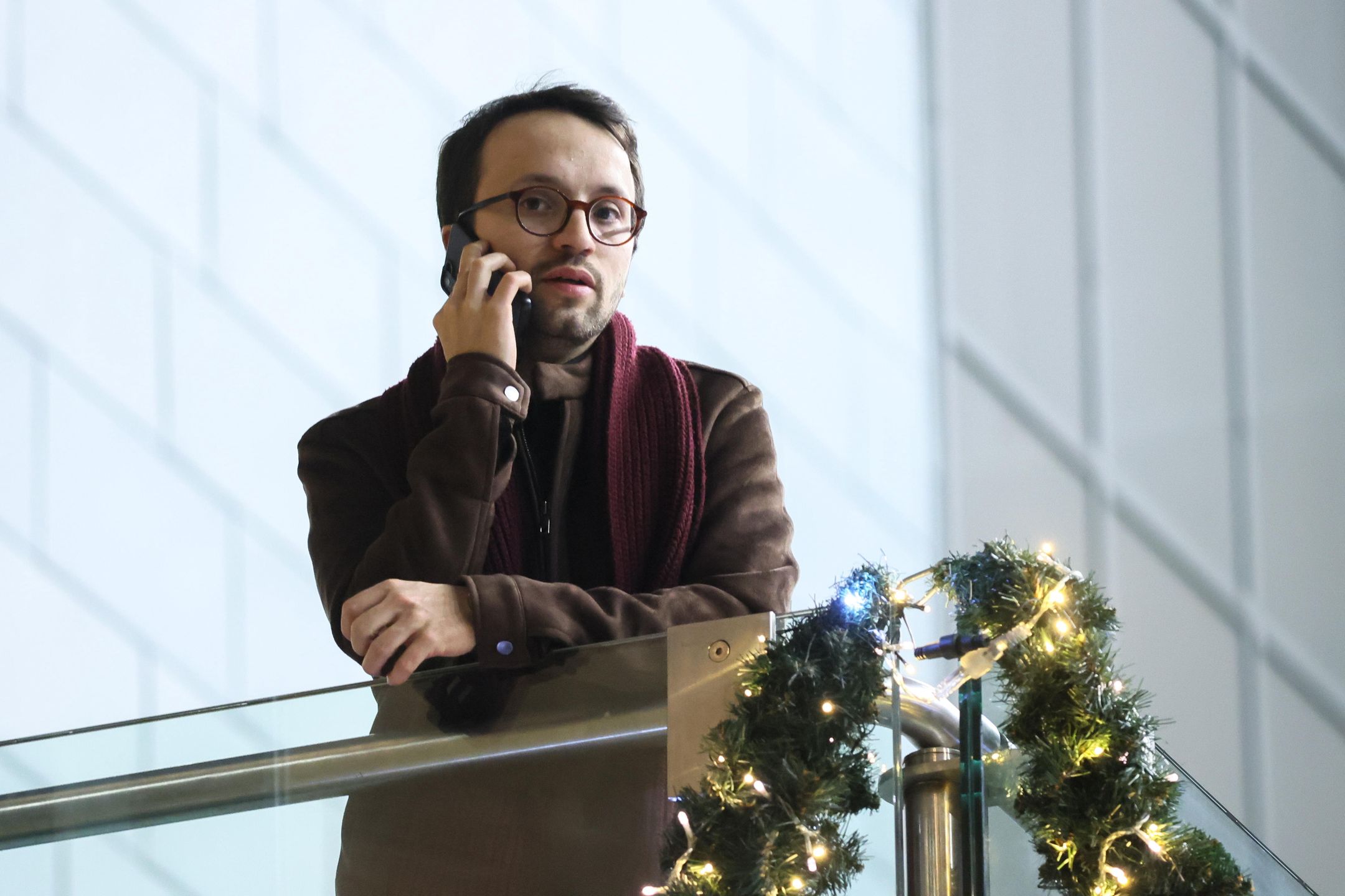 Samuel Pereira
Leszek Szyma�ski
PiS, Politycy PiS, polityka, prostest, siedziba, tvp, w siedzibie tvp
