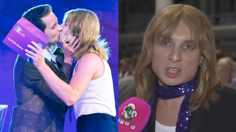 Ralph Kaminski ocenia pocałunek z Krzysztofem Zalewskim