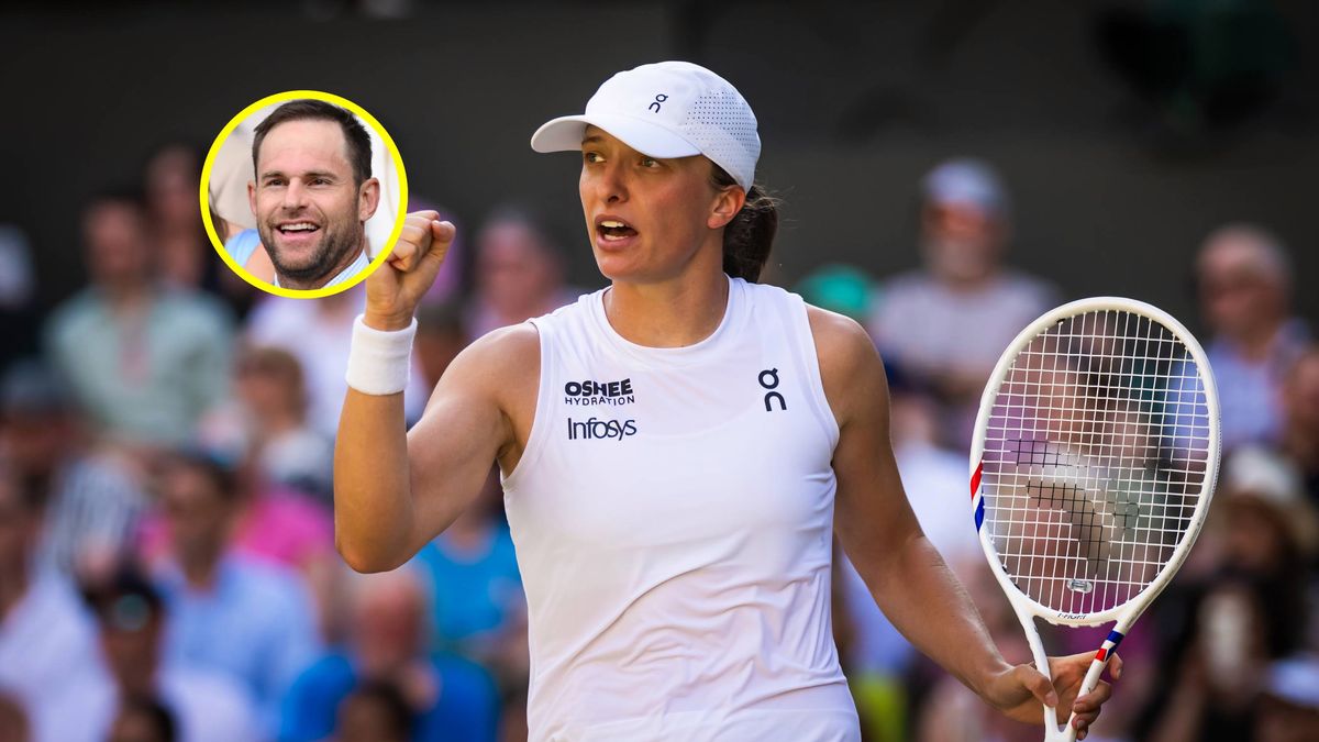 Getty Images / Robert Prange i Karwai Tang / Na zdjęciu: Iga Świątek i Andy Roddick