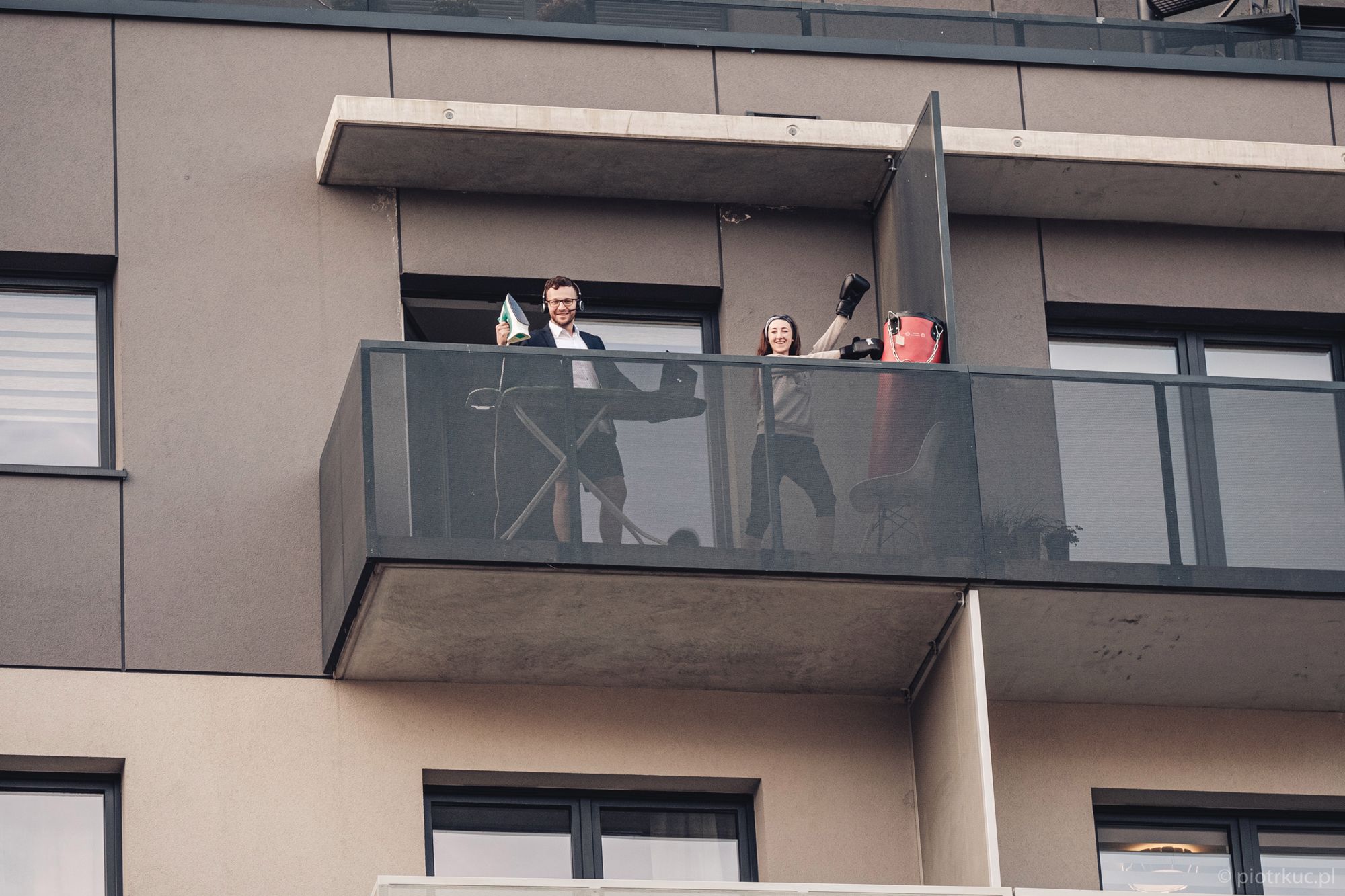 Quarantanamera, czyli izolacja po wrocławsku. Mieszkańcy nie tracą humoru 24