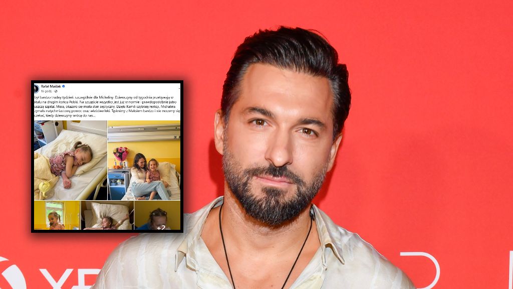 Czteroletnia córka Rafała Maślaka trafiła do szpitala z powodu sepsy