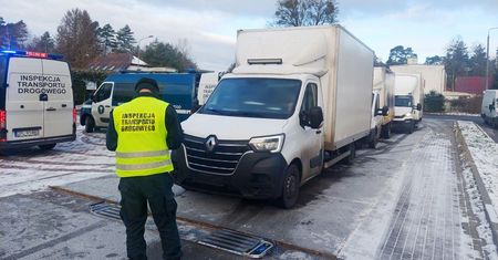 Prawie 4 tony za dużo. Kierowca renault przesadził