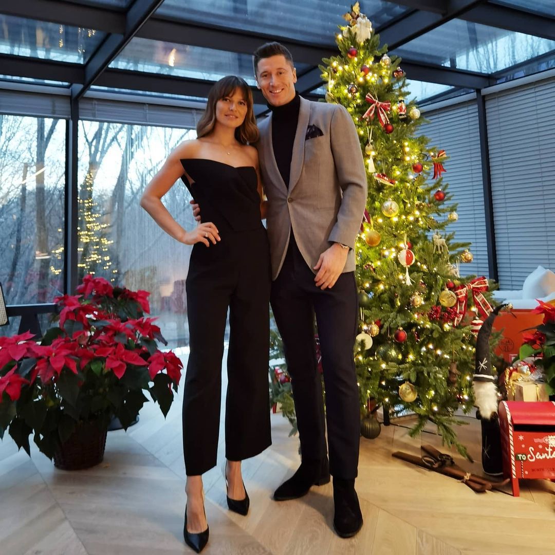 Anna i Robert Lewandowscy – Wigilia Bożego Narodzenia 2020