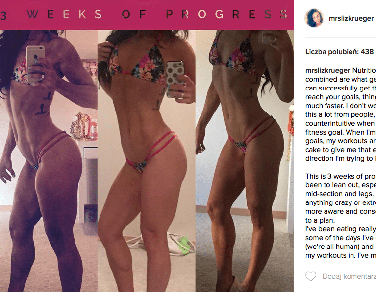 Liz Krueger trenerka fitness