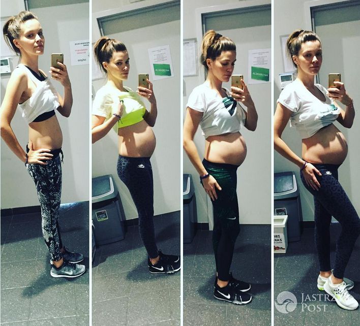 Natalia Jakuła nie rezygnuje z treningów w ciąży - Instagram