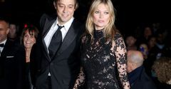 Kate Moss w czarnej koronce