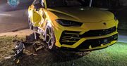 14-latek w kradzionym Subaru zderzył się z Lamborghini Urusem