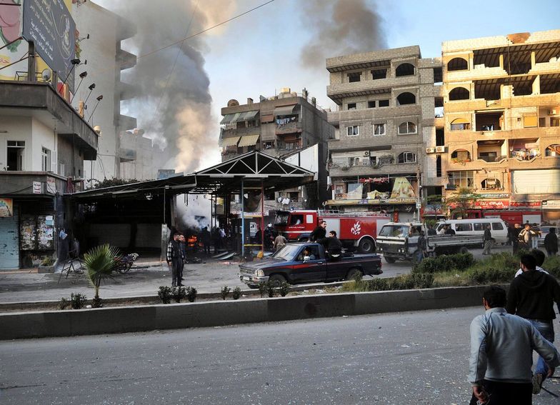 Walki w Syrii. Co najmniej 20 zabitych w wybuchach w Damaszku