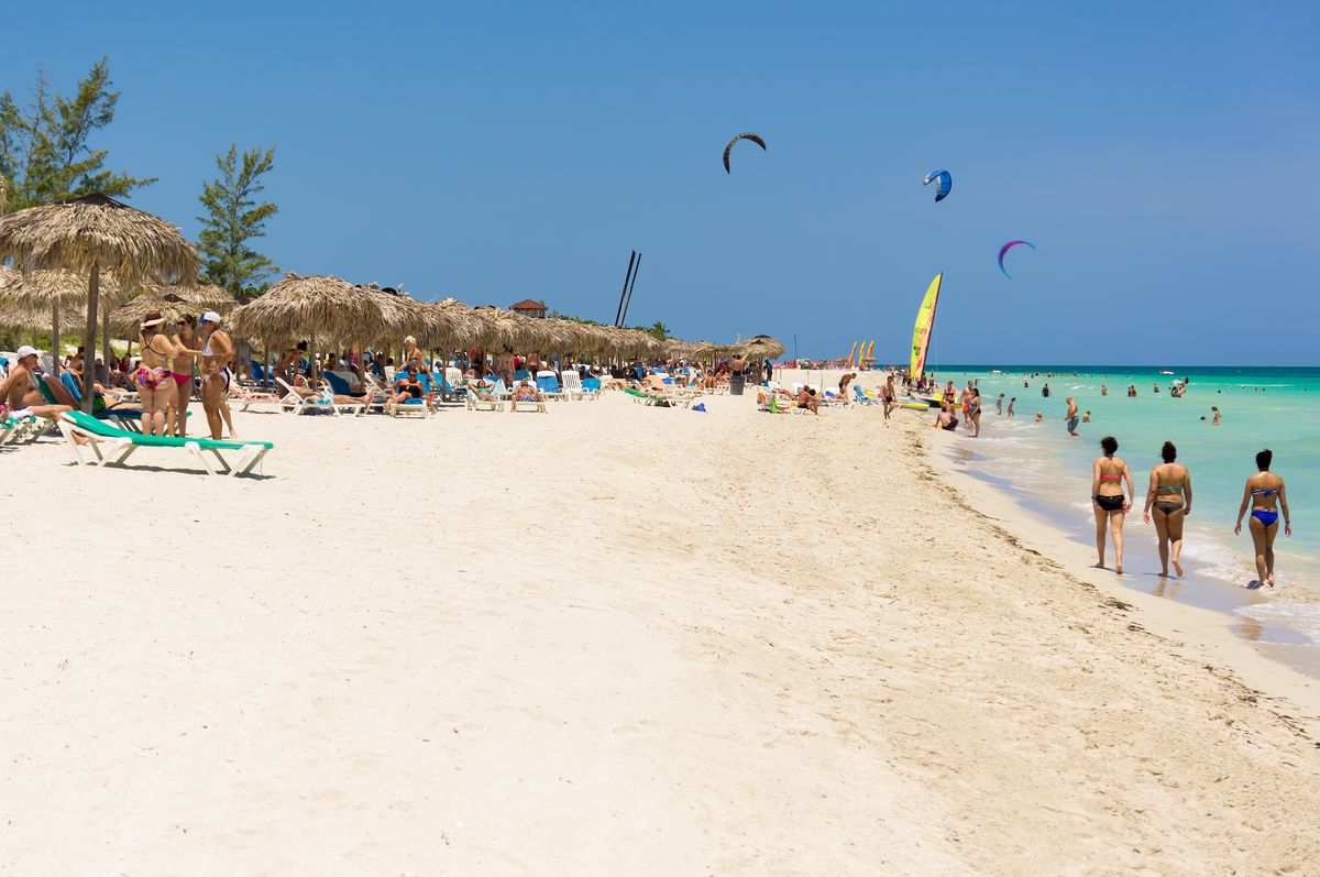 Plaża w Varadero na Kubie