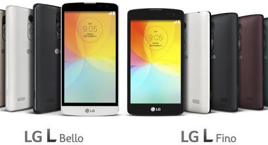 LG L Fino i LG L Bello - nowe smartfony od LG na IFA