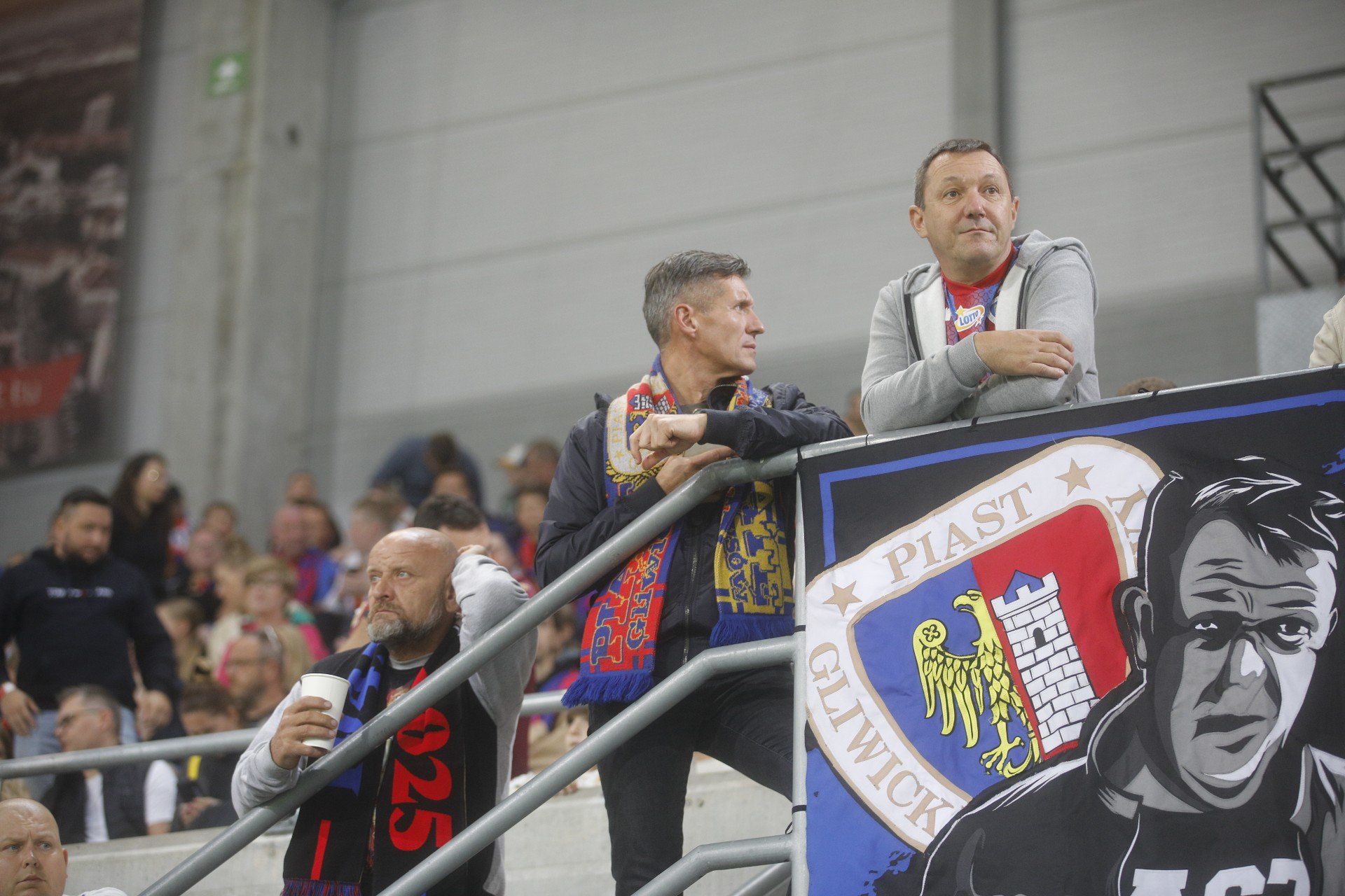 Kibice na meczu Piast Gliwice - Jagiellonia Białystok