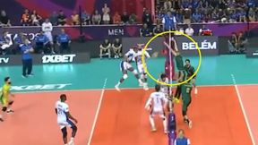 Siatkarska maestria. Taki blok w takim momencie? [WIDEO]