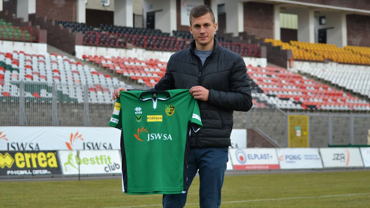 Materiały prasowe / GKS 1962 Jastrzębie / Na zdjęciu: Adam Wolniewicz