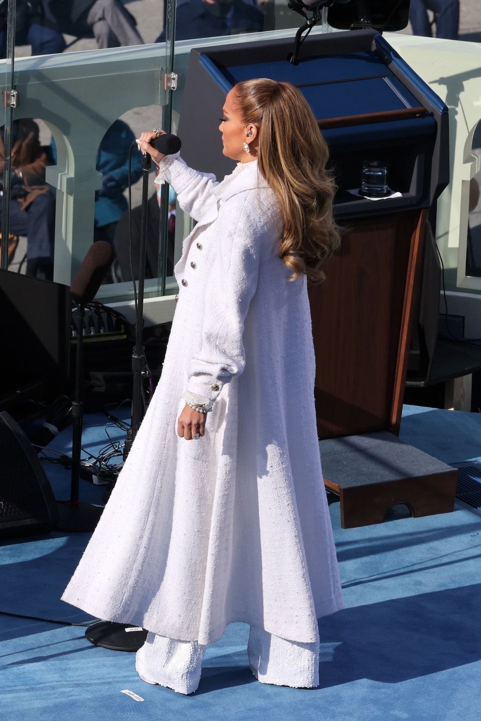 Jennifer Lopez na zaprzysiężeniu Joe Bidena