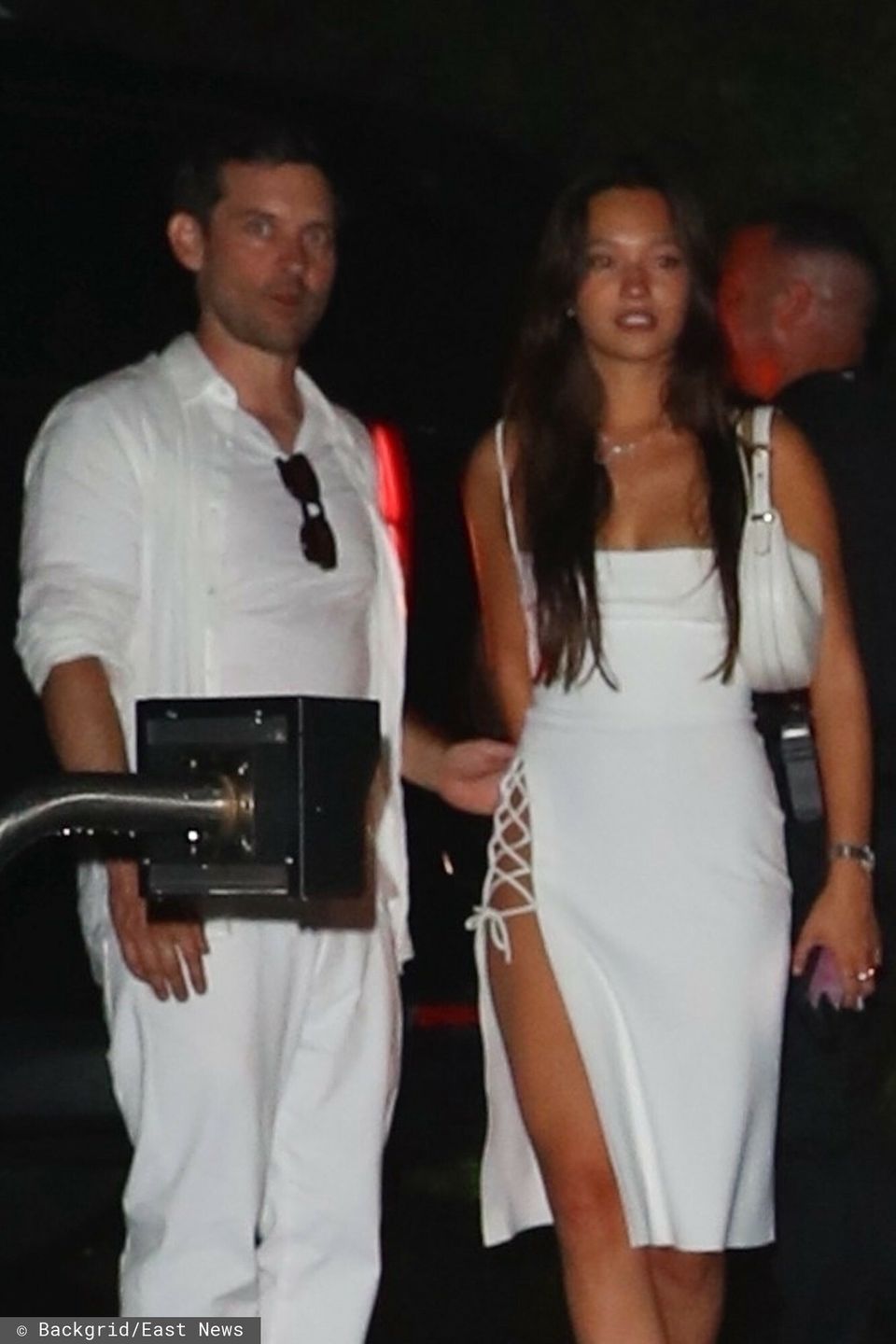 Tobey Maguire na imprezie z Lily Chee