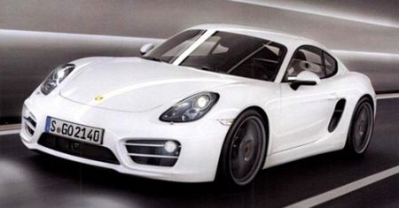 2013 Porsche Cayman - internetowy przeciek