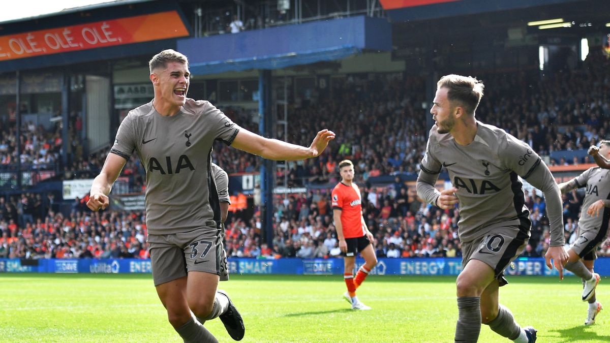 PAP/EPA / Vince Mignott / Mecz Premier League: Luton Town - Tottenham Hotspur