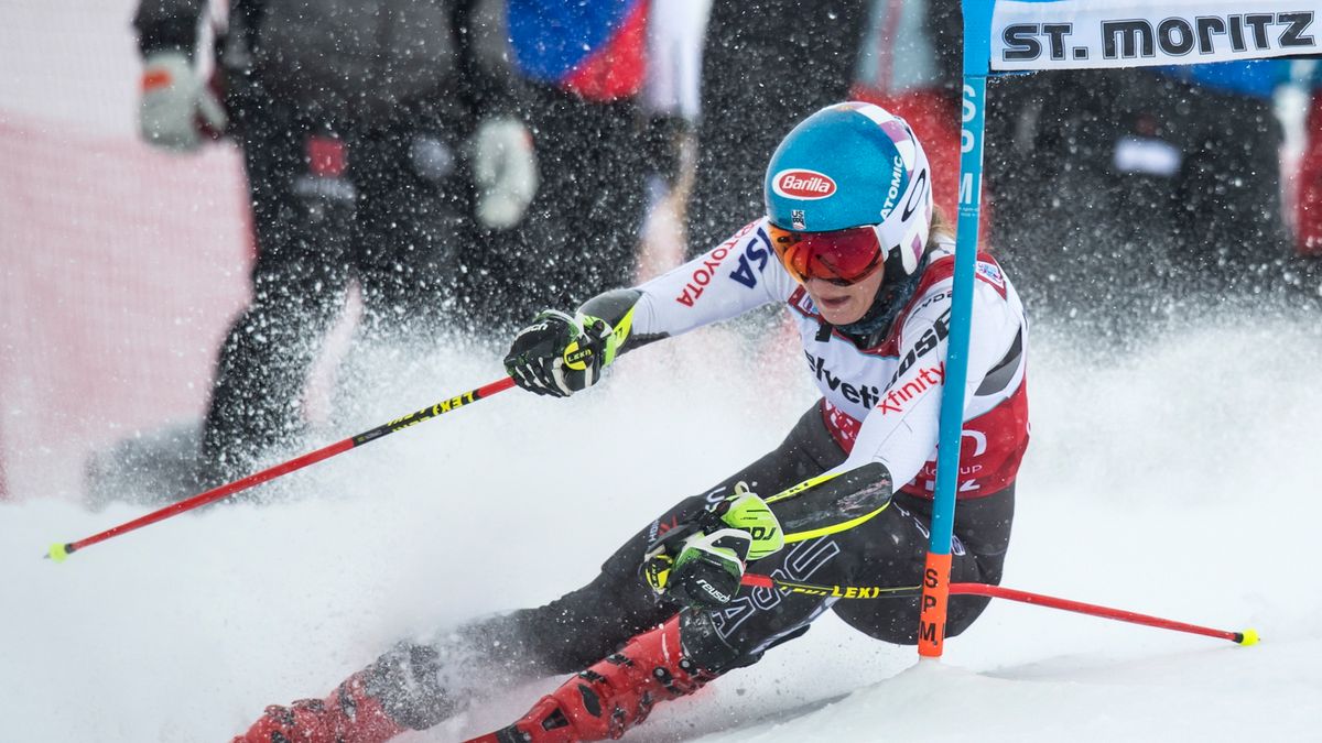 PAP/EPA / JEAN-CHRISTOPHE BOTT / Na zdjęciu: Mikaela Shiffrin