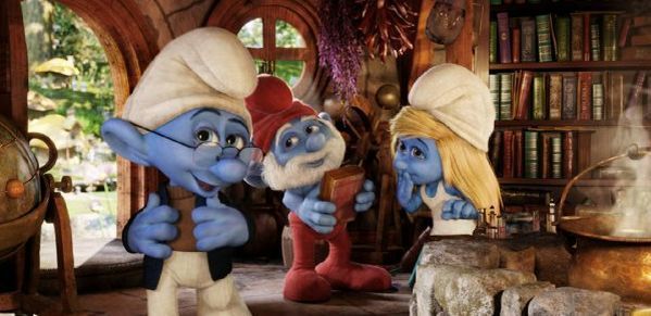 ''Smerfy 2'': Britney Spears ogląda Smurfy z dziećmi