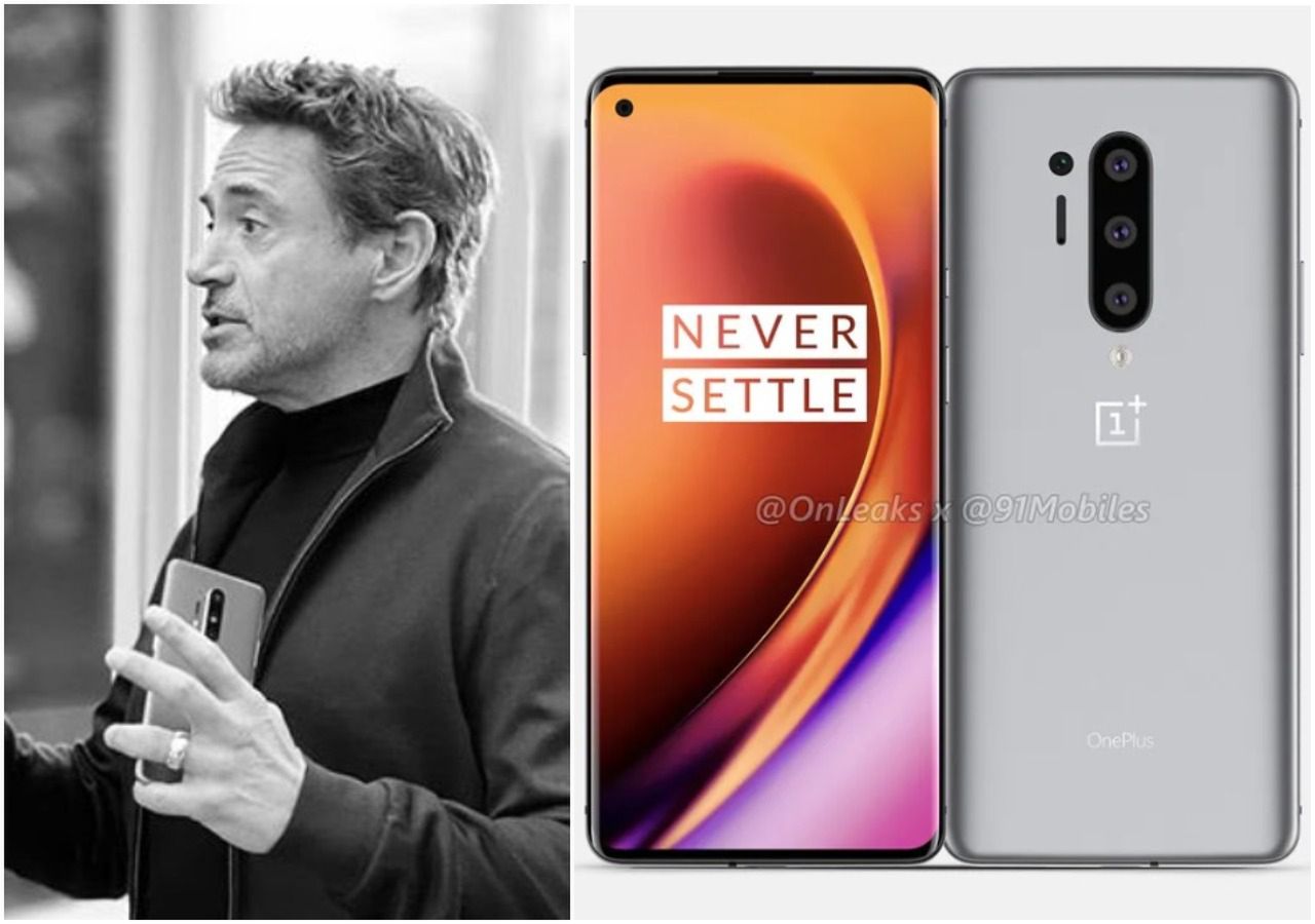 OnePlus 8 Pro dostrzeżony w rękach Roberta Downeya Jra 2