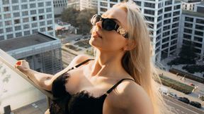 Fitnesska w takim stroju wyskoczyła na saunę. Dziurskiej opadła szczęka z wrażenia