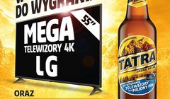 Telewizory do wygrania w loterii piwa Tatra