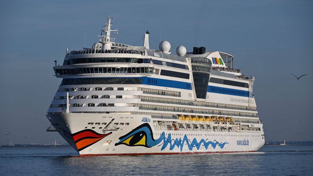 Cruise Industry Helps Tourism To Be Back On Track In Portugal With Record Visits To The Country
LISBON, PORTUGAL - JANUARY 02: AIDAdiva, a 69,203 GT Sphinx-class cruise ship operated by the German cruise line AIDA Cruises, sails the Tagus River after leaving Lisbon cruise terminal on January 02, 2025, in Lisbon, Portugal. The Port of Lisbon reached a new record in July 2024, with the highest number of cruise passengers ever for this month. A total of 58,141 passengers, meant a 6% increase on the previous record of 2023, with 54,992 passengers, mainly due to the 35% growth in transit cruise passengers, equivalent to a rise from 39,245 to 52,797 tourists in this category between 2023 and 2024. According to an economic impact study promoted by the Port of Lisbon Administration, cruise activity had a direct economic impact on the city of more than 83 million euros, considering the 102,680 passengers who embarked and the 554,324 who were in transit, for an embarked passenger spends an average of 367 euros and a passenger in transit 82 euros. Portugal will close 2024 with record tourism figures, exceeding 27 billion euros in revenue, with more than 30 million foreign tourists and 80 million overnight stays. (Photo by Horacio Villalobos#Corbis/Corbis via Getty Images)
Horacio Villalobos