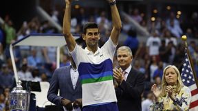 Łzy Novaka Djokovicia po finale US Open. "To wszystko kumulowało we mnie emocje"