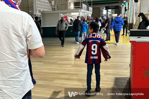 Nawet najmłodsi są tutaj fanami Lewandowskiego