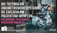 Twórcy Programu Edukacji Onkologicznej dziękuję pielęgniarkom za pracę w czasie pandemii Covid-19