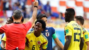 Mundial 2018: Kolumbia - Japonia. Jest pierwsza czerwona kartka na MŚ. Carlos Sanchez nie zagra z Polską