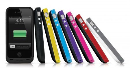 Etui z dodatkowymi bateriami firmy Mophie
