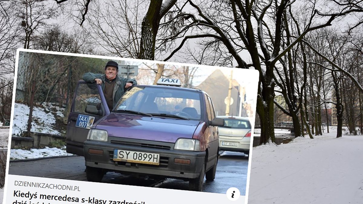 Emerytowany taksówkarz z Bytomia od  lat pomaga mieszkańcom