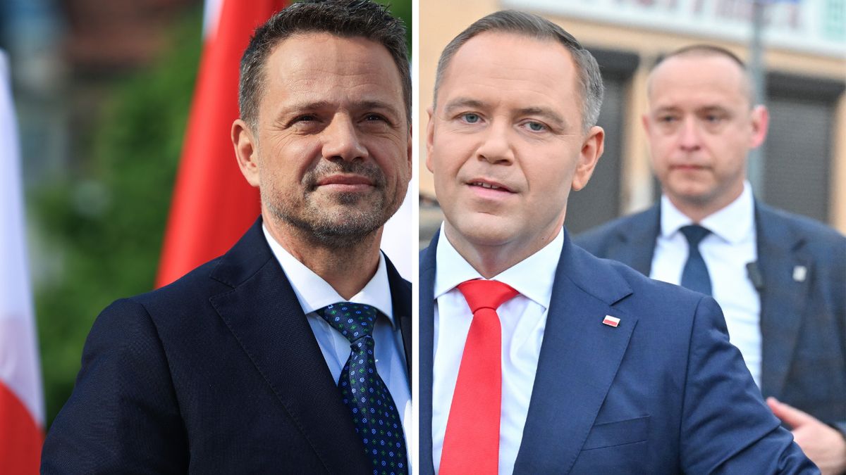 Rafał Trzaskowski i Karol Nawrocki