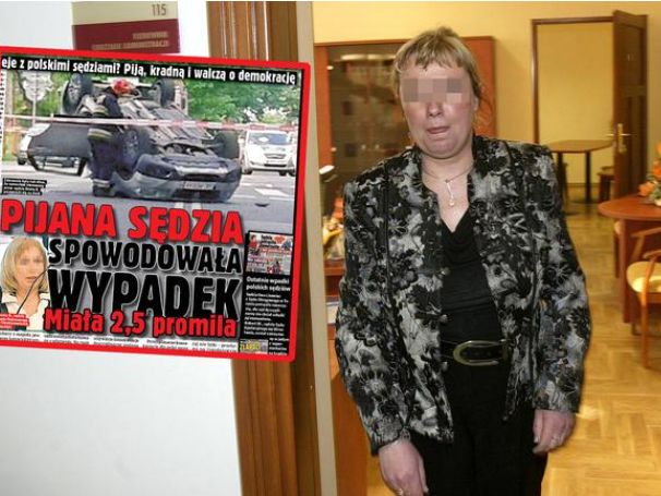 Pijana sędzia unika odpowiedzialności. Zajmie się nią Izba Dyscyplinarna, ale na razie jej nie ma...