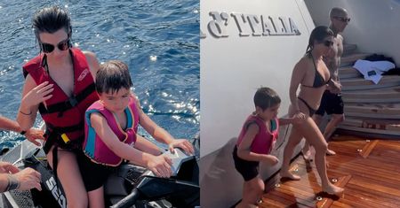 Kourtney Kardashian w bikini wspomina pobyt w Portofino i pokazuje niepublikowane kadry