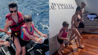 Kourtney Kardashian w bikini wspomina pobyt w Portofino i pokazuje niepublikowane kadry
