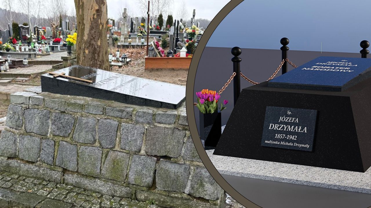 80 tysięcy złotych na odnowę grobu Michała Drzymały – bohatera walki o polskość