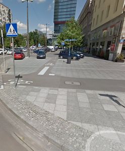 Zwierz na dwóch nogach w centrum Warszawy. Jest nagranie