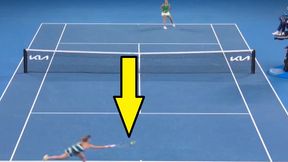 Perfekcyjny serwis na finał Australian Open. Ukrainka nic nie mogła zrobić [WIDEO]