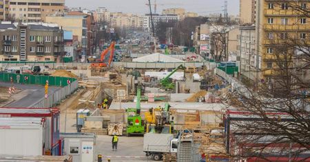 Warszawa. II linia metra na Bemowie na finiszu. Wraca ruch na skrzyżowanie Powstańców Śląskich-Górczewska