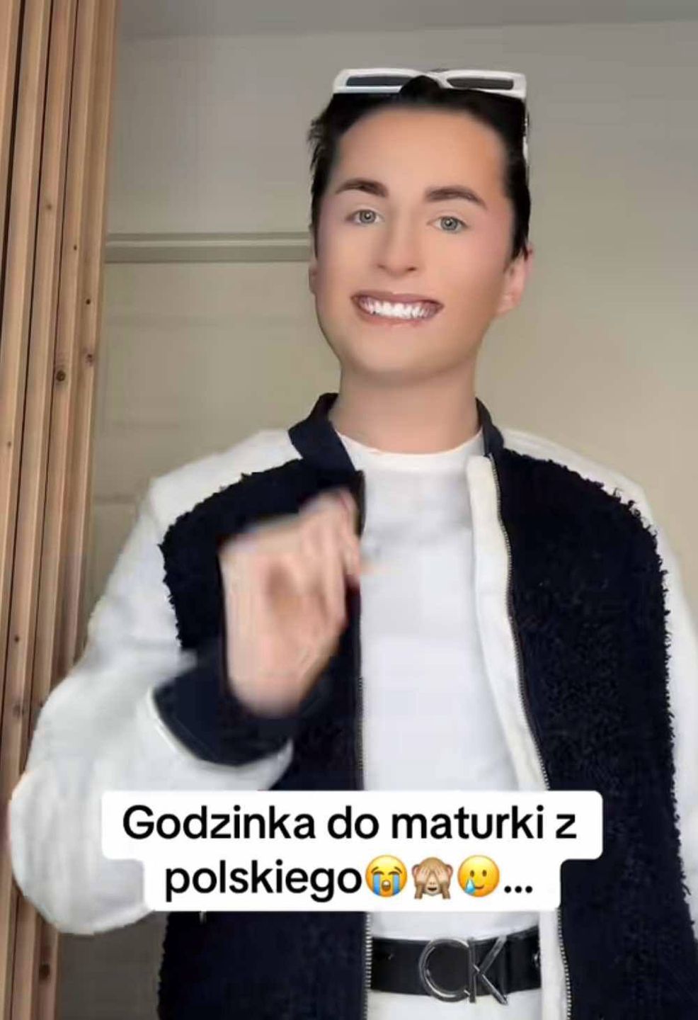 Jelly Frucik zaprezentował maturalną stylizację