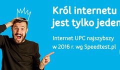 UPC promuje internet hasłem „Król internetu jest tylko jeden!”