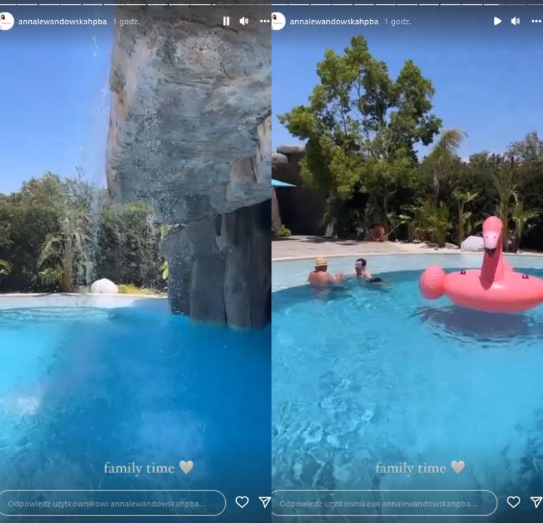 Anna i Robert Lewandowscy wypoczywają na rodzinnych wakacjach